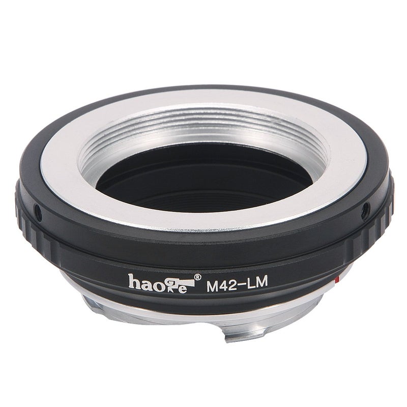 Haoge Lens Mount Adapter for M42 42mm Screw Mount Lens to Leica M LM Mount Camera Such as M240, M240P, M262, M3, M2, M1, M4, M5, M6, MP, M7, M8, M9, M9-P, M Monochrom, M-E, M, M-P, M10, M-A - Image 1